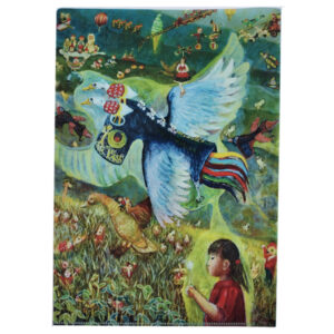 藤井節作「のぞきたかった窓 春風」クリアファイル